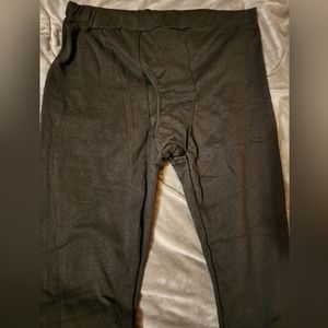 Black Insulted Pants
